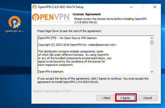 OpenVPN instalation