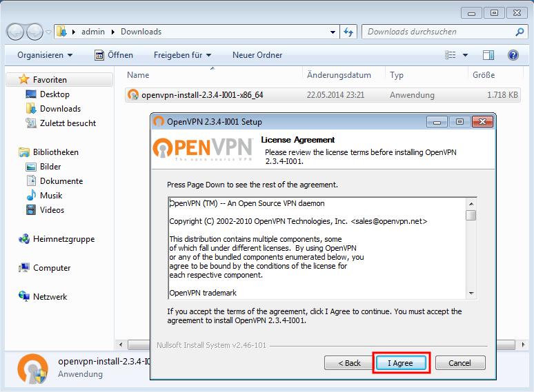 OpenVPN instalation