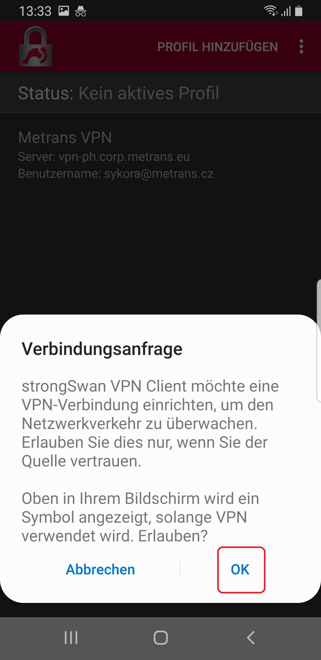 strongSwan VPN Client